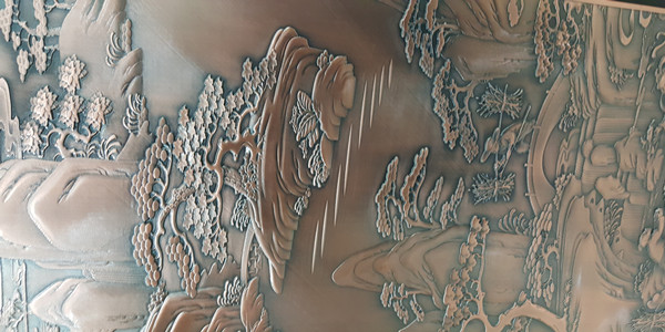 腐蚀不锈钢屏风