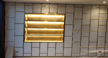 会所墙面不锈钢装饰工程